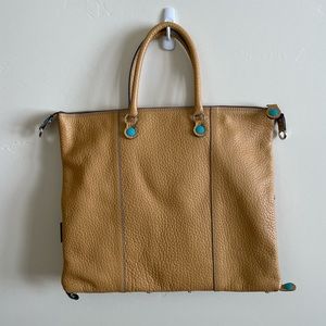 Gabs Firenze Italian-made leather convertible shopping bag